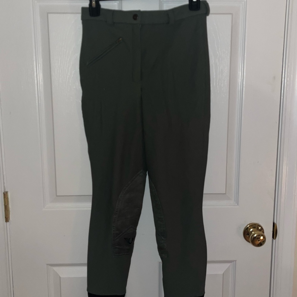 Tuffrider Ribbed Knee Patch Breeches 28R